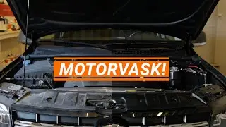 Hvordan vaske motor på din bil!