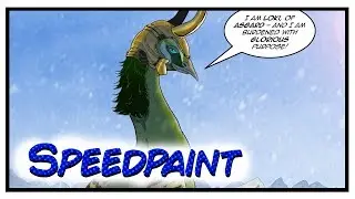 Loki Peacock {Speedpaint}