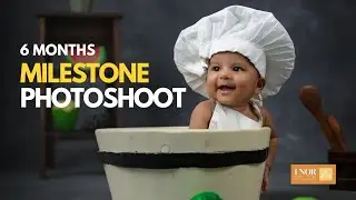 6 Month Milestone Photoshoot | i NOR Photo Lounge | Madurai