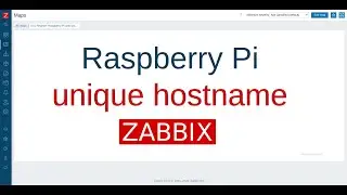 Register Raspberry Pi into Zabbix with unique hostname