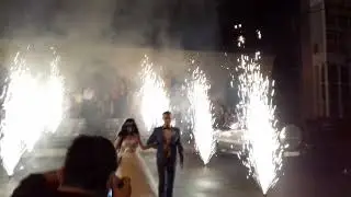 Дорожка холодных фонтанов от Effect Show