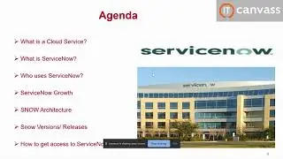 ServiceNow Administration & Developer Demo Session - IT Canvass
