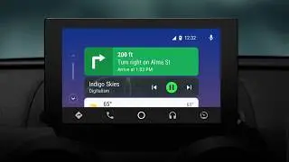 Novo visual do Android Auto