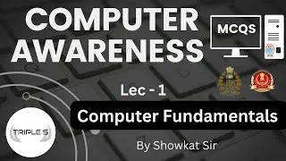 Lec - 1 Computer Fundamentals - MCQs || By Showkat Sir for JKPSI SSC CGL JKSSB VLW FAA