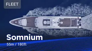 55m / 180ft Somnium on a sensational journey to sea | Feadship
