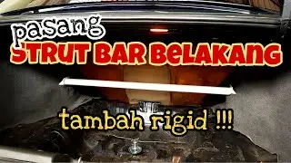 Modifikasi Civic Ferio - Install Strut Bar di suspensi belakang [Ultra Racing]
