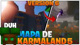 👉 EL MEJOR MAPA de KARMALAND 5 v6 para MINECRAFT PE ► BEDROCK EDITION
