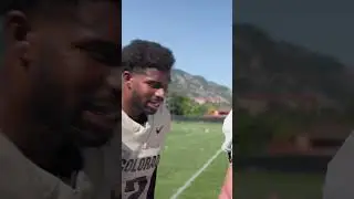 Shedeur Tells His Center to TAKE CONTROL
