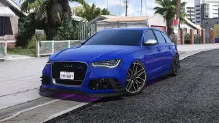 Тест Obey PS6 Awand (Audi RS 6 Avant) на гта 5 рп