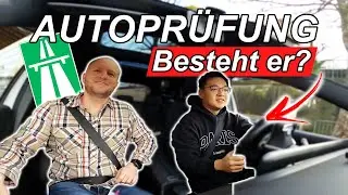 Driving test in Winterthur - including highway and conclusion - Did he pass?