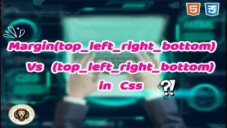 The difference between  margin top or margin bottom or margin left or margin right vs top or bottom