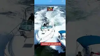 Close Call (Boat Crash with Injuries) He Could HURT You!! Boat Zone