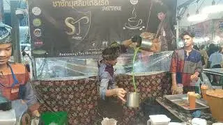 Приготовление Thai Tea (он же Cha Thai или Cha Yen)