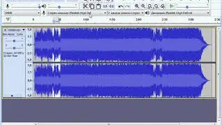 Отредактировать, обрезать mp3 файлы, музыку, аудио записи с помощью программы Audacity