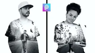 How to Do Double Exposure on Picsart 🔥 II Picsart Editing II Picsart Tutorial