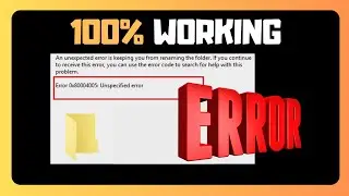 How to Get Rid of Error 0x80004005 EASILY!