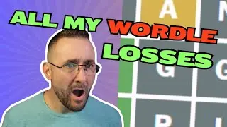 All-Time WORST Wordle Fails Revealed by a 2-Year Pro!