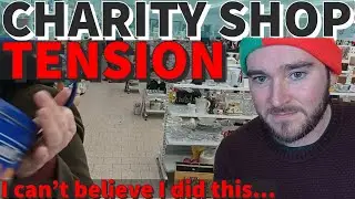 I got CALLED OUT in a UK Charity Shop...