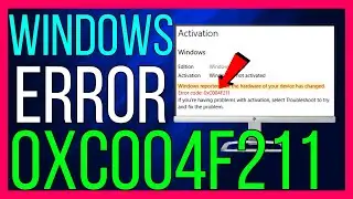 How to FIX Windows Activation Error 0xC004F211 (2025 METHOD)