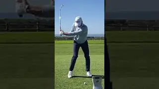 Justin Thomas slow motion iron swing