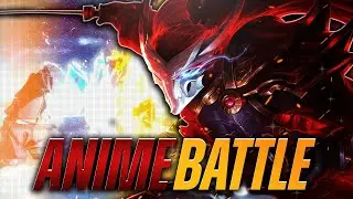 YASUO VS YONE ANIME BATTLE (AGAINST MY STUDENT!)