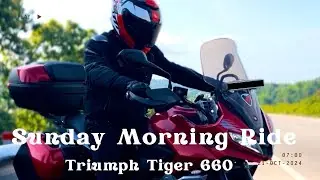 Weekend Ride with Triumph Tiger 660