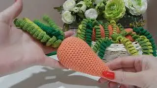 ♥♥ carrot knitting lesson is ready and I knitted another pink angel ♥
