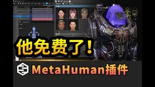 MetaHuman automatic binding plugin free version released!