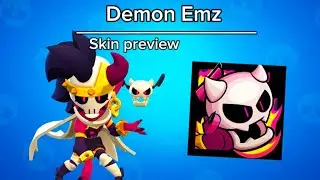 Brawl Stars | Demon Emz skin preview video