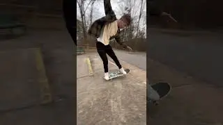 He landed this HORRIBLE! 