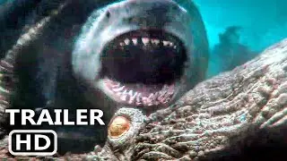 MEG 2 'Megalodon fights Kraken' Trailer (2023) Jason Statham