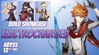 Childe C0 and Beidou clears spiral abyss showcase | Genshin Impact v2.2