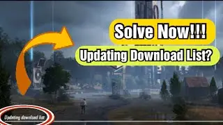 Updating Download List Pubg Mobile Error Fix 🔧 || Fix Updating Download List Error || Updating Stuck