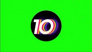 10 Second Timer Countdown with Sound in Green Screen for Educational Video | No Copyright|