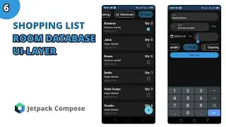 Building a Shopping List App: Jetpack Compose and Room Database- UI layer