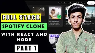 Spotify Clone With React.Js And Node.Js | Tutorial 1