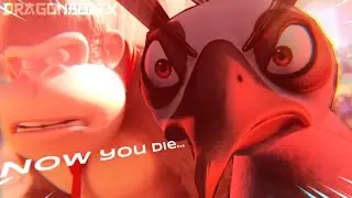 Donkey Kong VS. Lord Shen ( Now you die... ) - Super Mario Bros. the Movie meme.