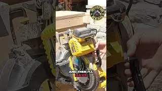 Hide The Miter Saw #homeprohero #homeimprovements  #diy