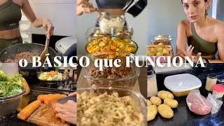 PREPARANDO AS COMIDAS DA SEMANA | sem congelar | alimentação saudável e prática