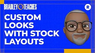 Create Custom Designs from Stock Layouts