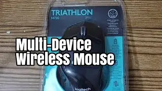 Logitech M720 Triathlon Multi-device wireless mouse for Mac and Windows