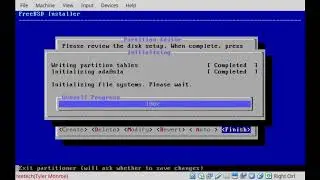 How To Install The FreeBSD Operating System