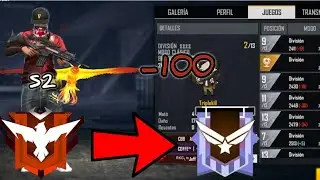 BAJE DE HEROICO A PLATINO 🤡 GRACIAS AL BORRACHIN DE FRODO  || FREE FIRE || COFLA S2