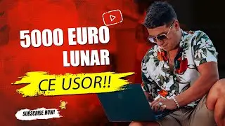 CUM SA FACI 5000 DE EURO PE LUNA? AFACERI PROFITABILE ONLINE