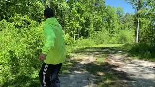 Near Ace run on #7 // So Close! // Dunncroft Castle Point Park