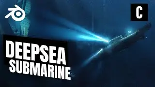Deepsea Submarine in Blender