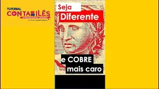 Seja diferente e cobre mais caro #shorts