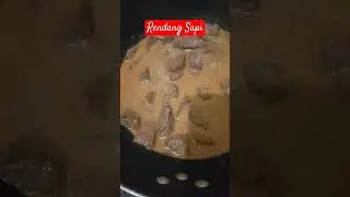 Masak Rendang Sapi #shorts #subscribe