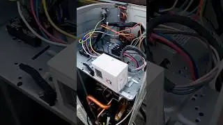 Монтаж кондиционера в морозильной камере часть 3