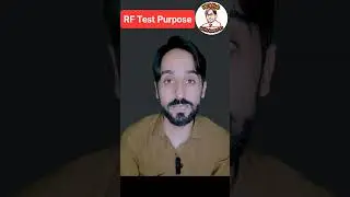 RF Test Purpose 